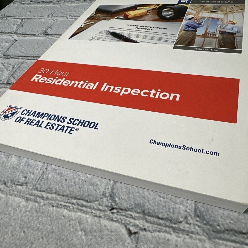 30 Hour Residential Inspection 2017 Champions School Of Real Estate - Picture 2 of 7